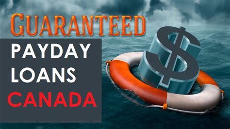 Guaranteed Payday Loans Canada